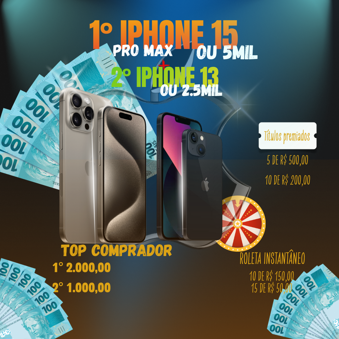 IPHONE 15 PRO MAX OU 5MIL